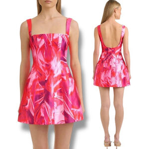 Eliya The Label Bryana Dress Pink Silhouette Mini Dress Women's size 10